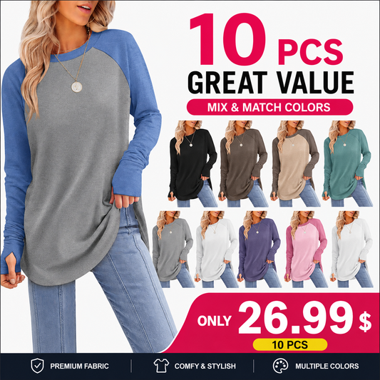 Women's Casual Tunic Tops to Wear with Leggings