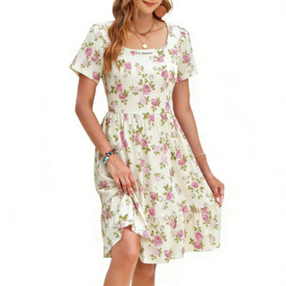 ☀️ Your Go-To Summer Dress Is Finally Here  Soft Floral Fabric • Flattering Shape • Pockets You'll Love